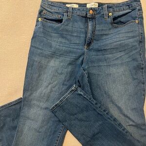 Universal Threads (Target) denim, high waisted